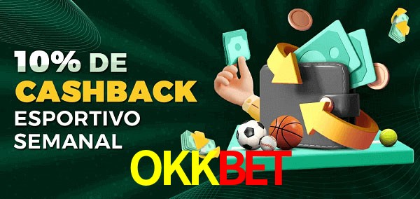 10% de bônus de cashback na OKKBET